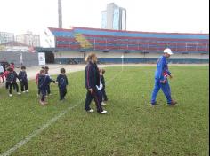 1º ano C visita o Estádio Dr. Hercílio Luz