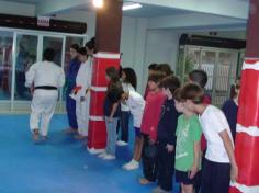 Grupo Eureka visita a escola de Judô Adriana Capela Renata Pires