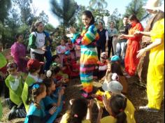 Tarde mágica e colorida do 1º ano C