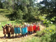 Tarde mágica e colorida do 1º ano C