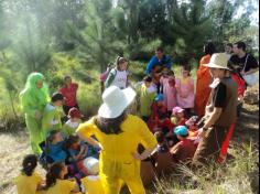 Tarde mágica e colorida do 1º ano C