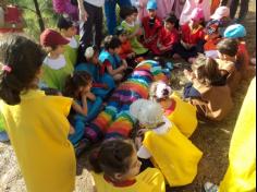 Tarde mágica e colorida do 1º ano C