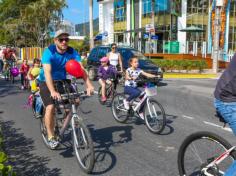 Passeio Ciclístico e Churrasco para os Pais