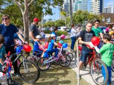 Passeio Ciclístico e Churrasco para os Pais