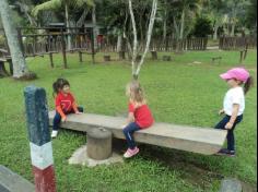 Grupo Baleia em aula-passeio no Espaço Verde