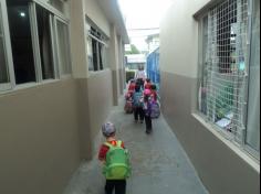 Grupo Baleia em aula-passeio no Espaço Verde