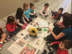 Grupo Baleia em aula-passeio no Espaço Verde