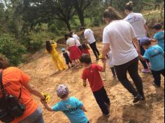 Grupo Baleia: Aula-passeio com o LEAS no Espaço Verde