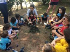 Grupo Baleia: Aula-passeio com o LEAS no Espaço Verde