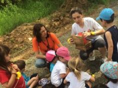 Grupo Baleia: Aula-passeio com o LEAS no Espaço Verde