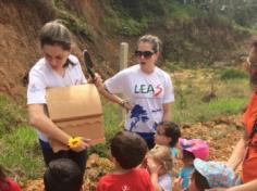 Grupo Baleia: Aula-passeio com o LEAS no Espaço Verde