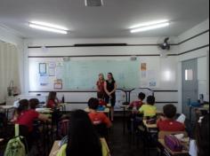 4º ano B recebe visita especial