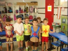 1º ano B curtindo o início do ano escolar