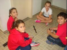 1º Ano B explorando os jogos em sala de aula