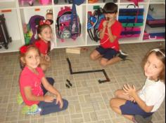 1º Ano B explorando os jogos em sala de aula