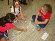 1º Ano B explorando os jogos em sala de aula