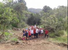 Trilha ecológica no Espaço Verde do Salesiano