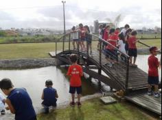 Trilha ecológica no Espaço Verde do Salesiano