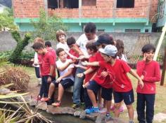 4º ano A conhece o viveiro Fazenda Nativa