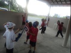 Grupo Natureza em aula passeio ao Espaço Verde