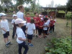 Grupo Natureza em aula passeio ao Espaço Verde